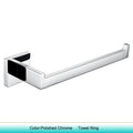 Chrome Polished WC Accessories Toilet Paper Holder Wall Hook Towel Bar Robe Hanger Rack Stainless Steel Bathroom Hardware Set