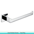 Chrome Polished WC Accessories Toilet Paper Holder Wall Hook Towel Bar Robe Hanger Rack Stainless Steel Bathroom Hardware Set