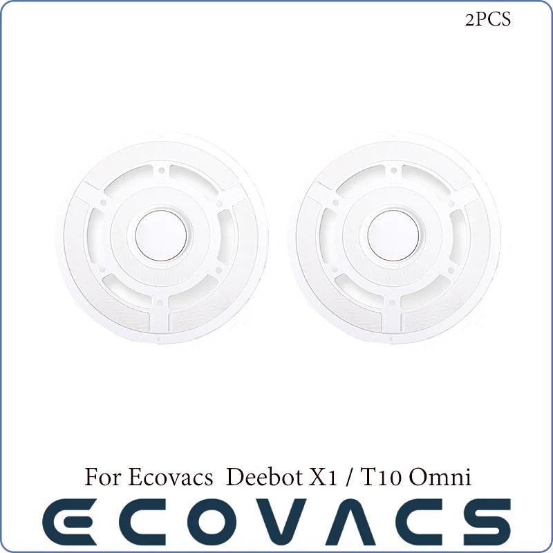 Ecovacs Deebot X1 OMNI / T10 OMNI Robot Vacuum Cleaner Spare Parts, Rubber / Side Brush, Cover,Hepa Filter, Mop Rag, Dust Bag