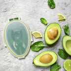 Kitchen Food Storage Box Avocado Space Saving Container Vegetable Organizer Reusable Plastic Fruit Containers Vegetable Crisper