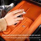 For Great Wall Haval H9 2024 2025 Center Console Wireless Charging Silicone Pad with Storage Bag Gear Shift Panel Dust Cover