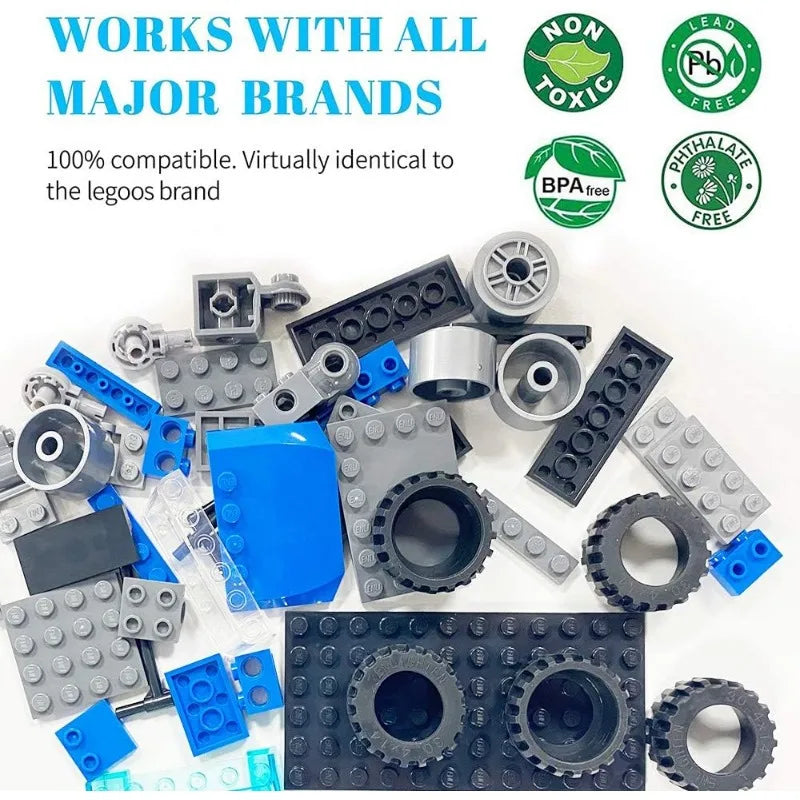 QMAN 3-in-1 Mechanical T-Rex & Off-Road Vehicle Building Kit | AlluCanFind