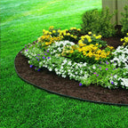 【Breeins】Landscape Edging Length No Digging Garden Edging Kit Include 15/30 Spikes, Premium Yard Edging Fence with One Spike p