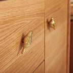 Brass Fortune Bird Knob Creative Drawer Cabinet Door Handles Kitchen Cabinet Shoe Knobs Pure Copper Handles for Furniture Decor