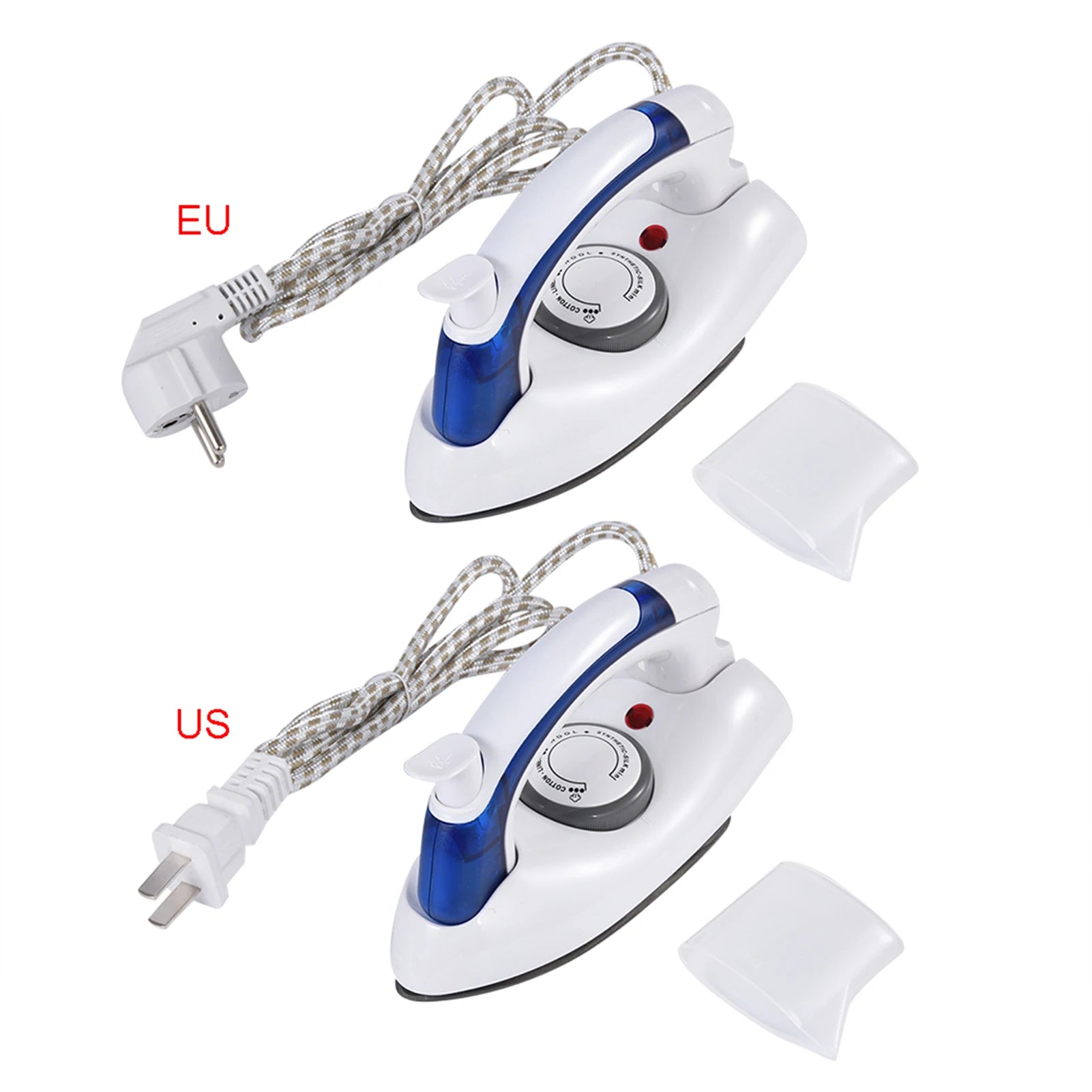 Portable Foldable Folding Compact Mini Handheld Steam Iron Temperature