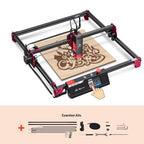 AlgoLaser DIY KIT MK2 10W for New Beginner Wood Engraving Mini Machine for DIY Crafting Glass Leather Engraving Area 400X435MM