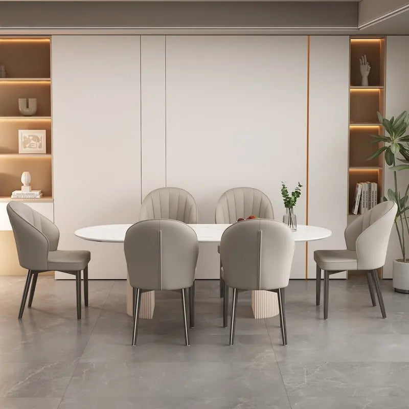 Luxury Modern Dining Chairs Upholstered Unique Kitchen Single Dining Chairs Ergonomic Nordic Cadeiras De Jantar Furnitures