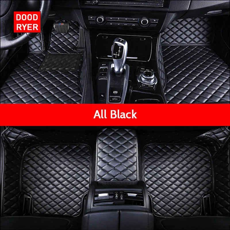 DOODRYER Custom Car Floor Mats For Tesla Model X Auto Carpets Foot Coche Accessorie
