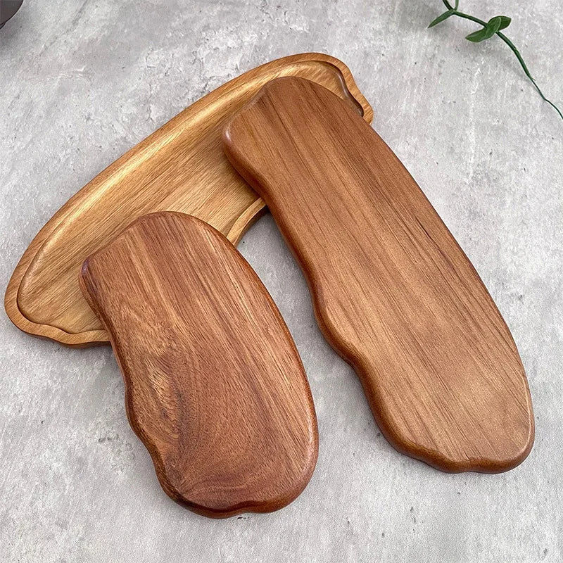 Japanese Style Wooden Kitchen Accessories Tea Coffee Tray Fruit Dessert Candy Plate Wood Decorative Food Dish Trays Tableware