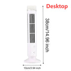 Desktop Tower Fan Quiet Desktop Fan Fast Cooling Fans Household Portab