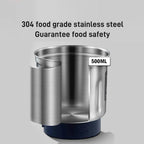 Electric Coffee Grinder Beans 500ml Grain Grinder Beans Grains Mill Household Electric Stainless Steel Grind Machine for Kitchen