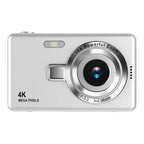 4K HD 1080P Portable Vlogging Camera 16X Zoom Autofocus Vlogging Camera Anti-Shake 2.4 Inch IPS Screen for Photography and Video