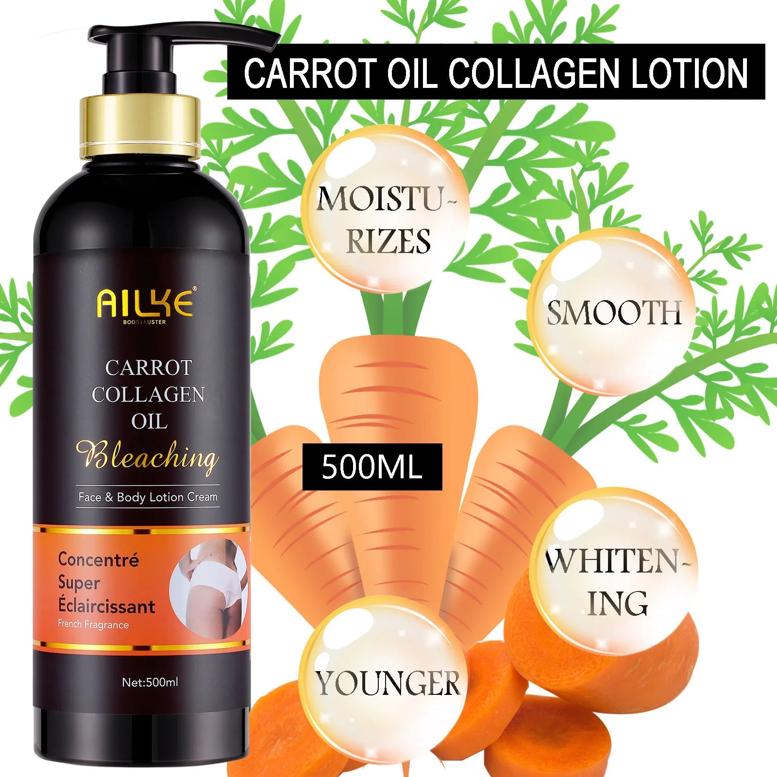 AILKE Collagen 5-in-1 Skin Care Kit - Face & Body