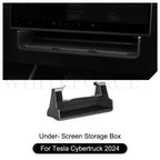 For Tesla Cybertruck 2024 Storage Box Storage Organizer Case Tray Under The Central Control Screen Behind The Screen Storage Box