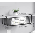 1PC Off-The-Shelf KitchenTiered Storage Shelf Student Dormitory Wardrobe Dormitory Desk Storage Hanging Basket Organizer Kitchen