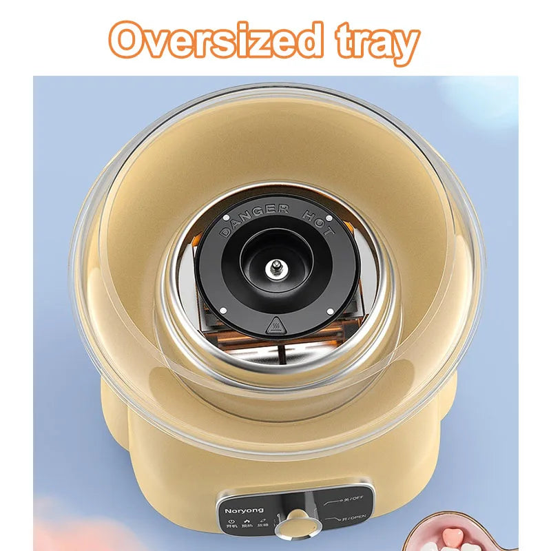 220V small household children's DIY cotton candy machine food grade PP material low-noise cotton candy maker