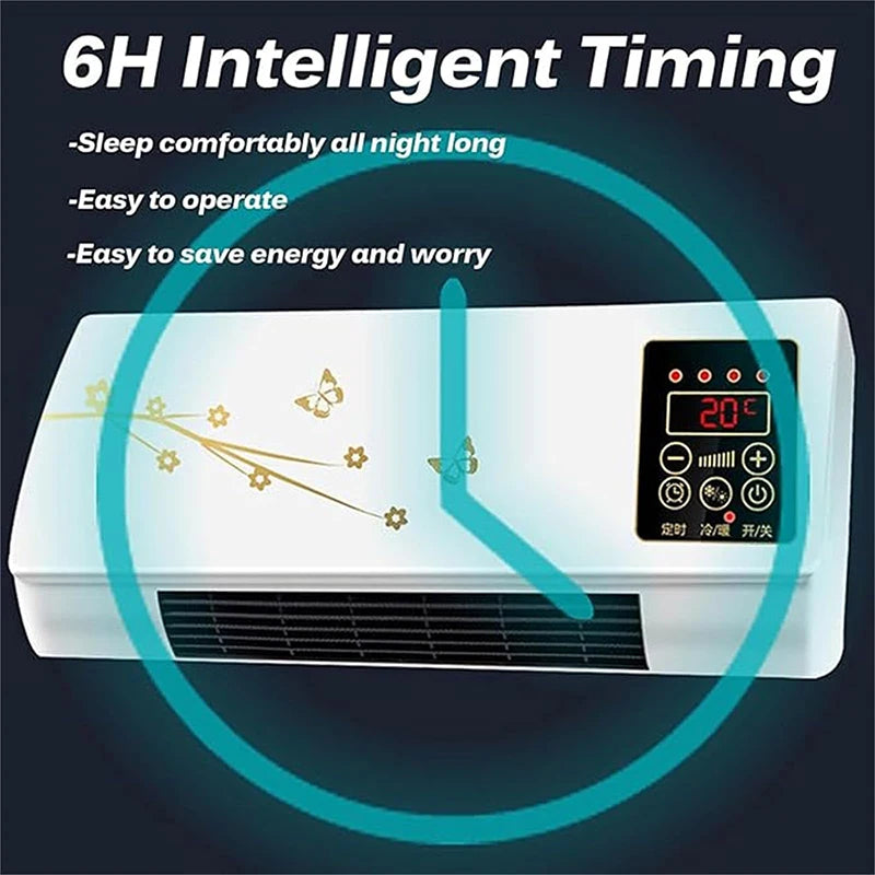 Portable Air Conditioner Cooling & Heating Mini Room Air Conditioners Air Conditioning With Timer Space-Saving Air Cooler
