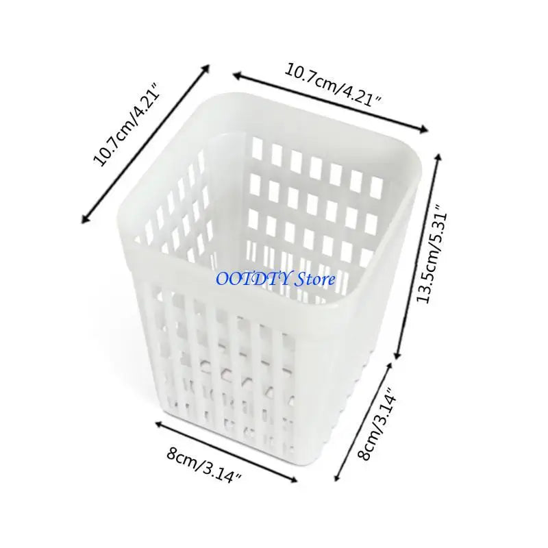 367A Dishwasher Cutlery Basket Storage Drain Basket Kithchen Sink Basket Holder for Chopstick Spoon Fork