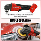 M-WALK 8500RPM High Speed Brushless Angle Grinder 100/125mm With Safety Guard Electric Power Tools For Milwaukee 18V Battery Pin