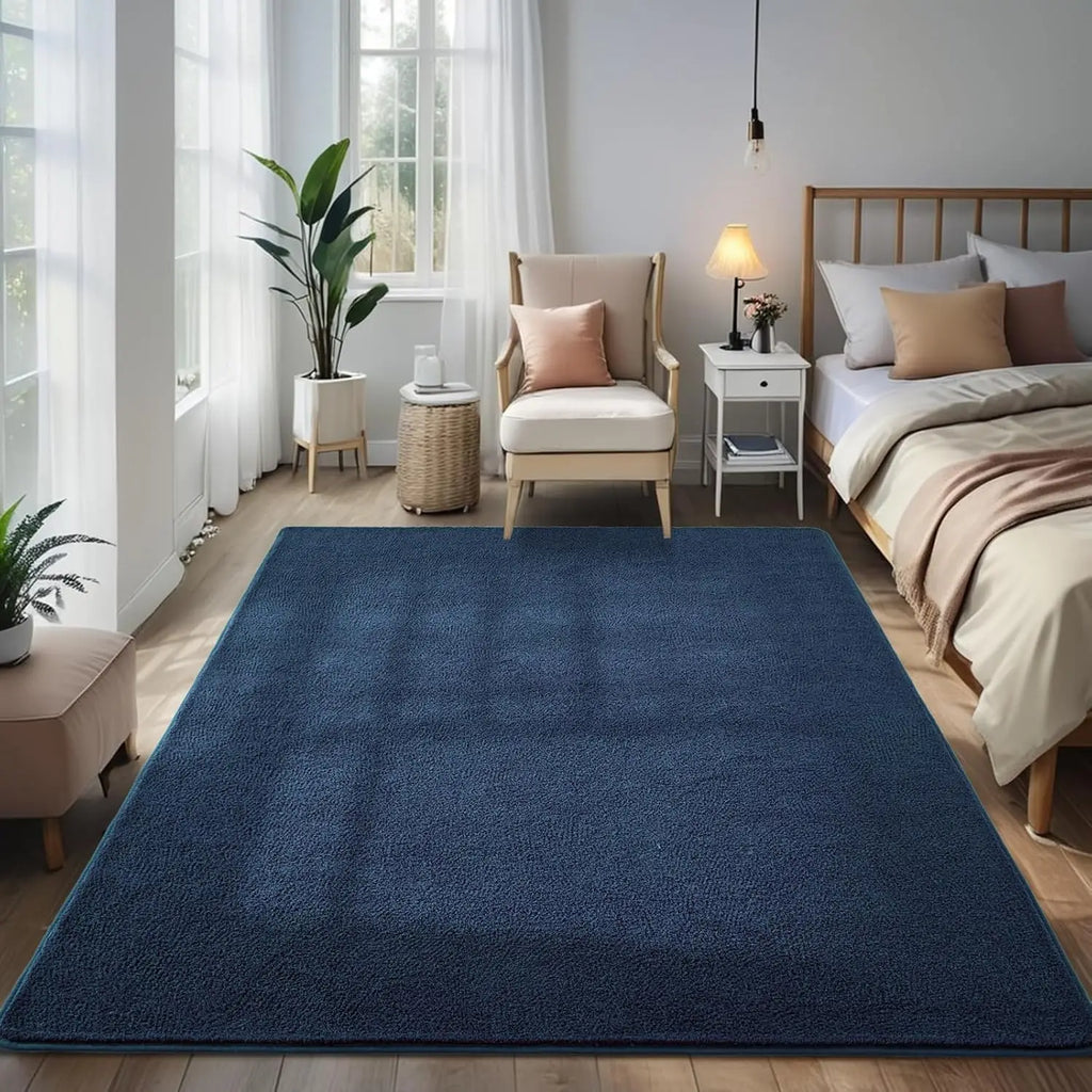 Living Room Carpet Nonslip Bedside Rugs Large Soft Floor Rug Children Game Mat Rectangular Home Decoration
