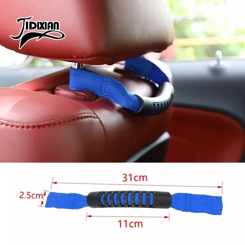 JIDIXIAN Car Seat Headrest Grab Handle for Jeep for Dodge for Ford F150 for Jimny for Chevrolet for GMC for Chrysler for 4Runner