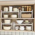 Kitchen Storage Rack under the Sink, Layered Shelf in the Cabinet, Countertop, Extendable Cabinet, Dish Storage Rack for Home