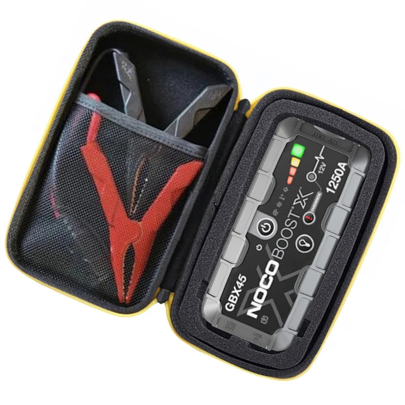 Newest Hard EVA Outdoor Travel Storage Bag Carrying Cover Case for NOCO Boost X GBX45 1250A 12V UltraSafe Lithium Jump Starter