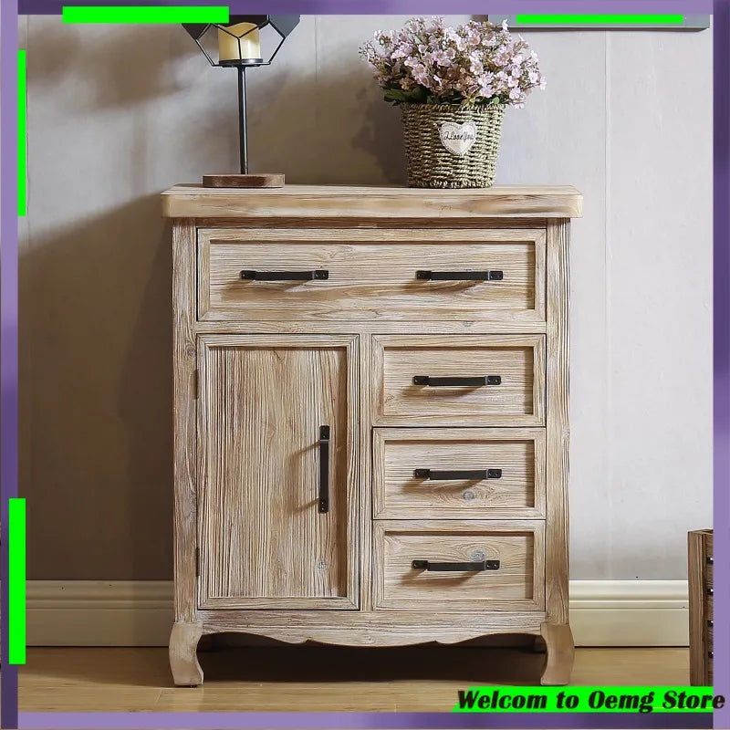 Knobs Organize Living Room Cabinets Floor Standing Book Shelf Cabinet Large American Meuble De Rangements Home Accessories
