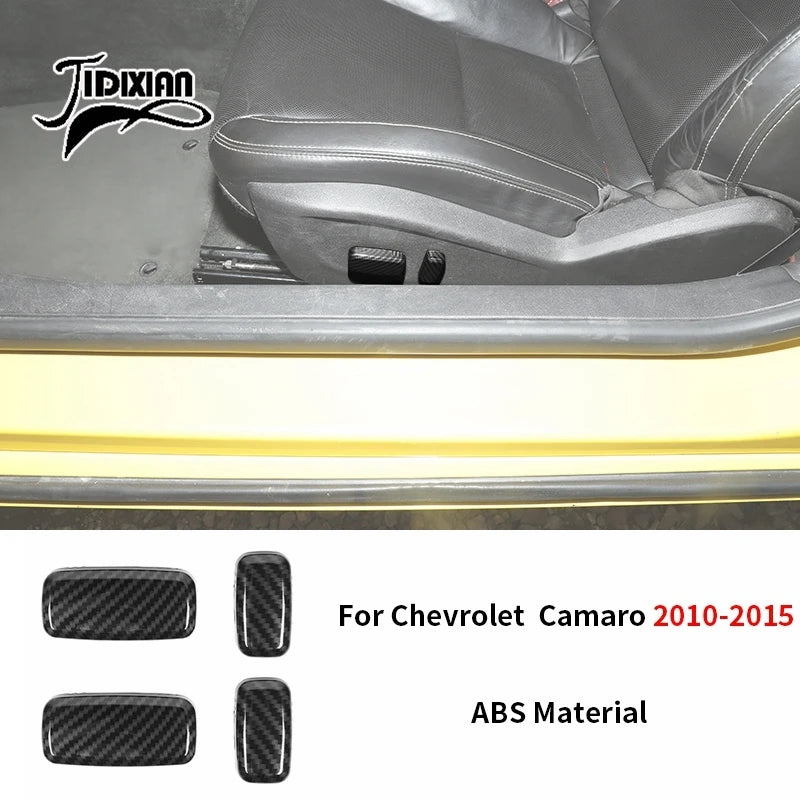 JIDIXIAN fit for Chevrolet Camaro 2010 2011 2012 2013 2014 2015 Car Interior Exterior Decoration Cover Carbon Fiber Accessories