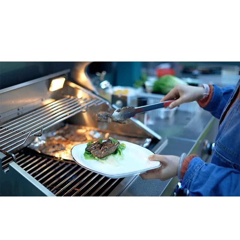 Modern Modular Outdoor Kitchen Bbq Grill Cabinet with Sink Hinge Drawer Slide Faucet for Garden Backyard Custom