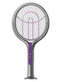 Multi functional 2-in-1 mosquito killer lamp angle retractable mosquito swatter USB rechargeable mosquito swatter bat swatter