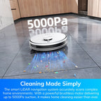 ILIFE A30 PRO 5000Pa Suction, Robot Vacuum and Mop Combo, Self emptying, 60 day capacity,  App/remote , 180 minute running time