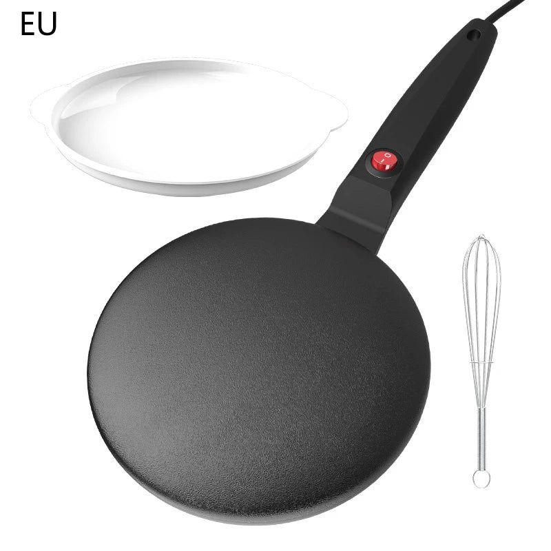 Electric Crepe Maker Cake Maker Machine Breakfast Pizza Baker Pancake Baking Pan Non-Stick Pan Chinese Spring Roll Cooking Pan