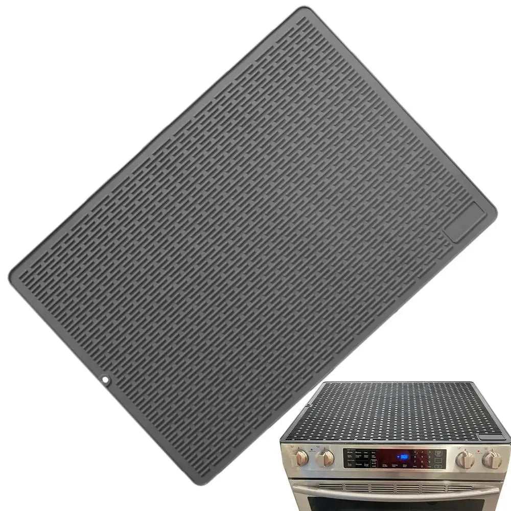 Induction Stove Top Cover Electric Ceramic Silicone Counter Protector Electric Stove Top Protection Mat For Preventing Scratches