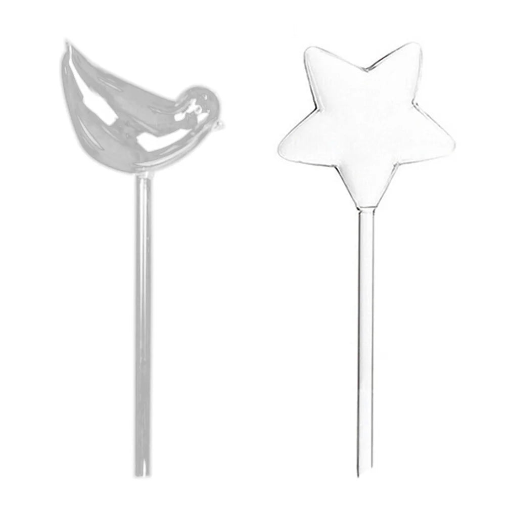 1-15PC Automatic Plant Watering Bulbs Self Watering Bird Shape Water Device Drip Irrigation System for Home Garden Flower Plants