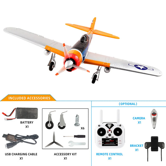 9IMOD RC Plane MF-A84 Fixed-wing Aircraft 10CH  One-key Aerobatic EPP Optional Camera