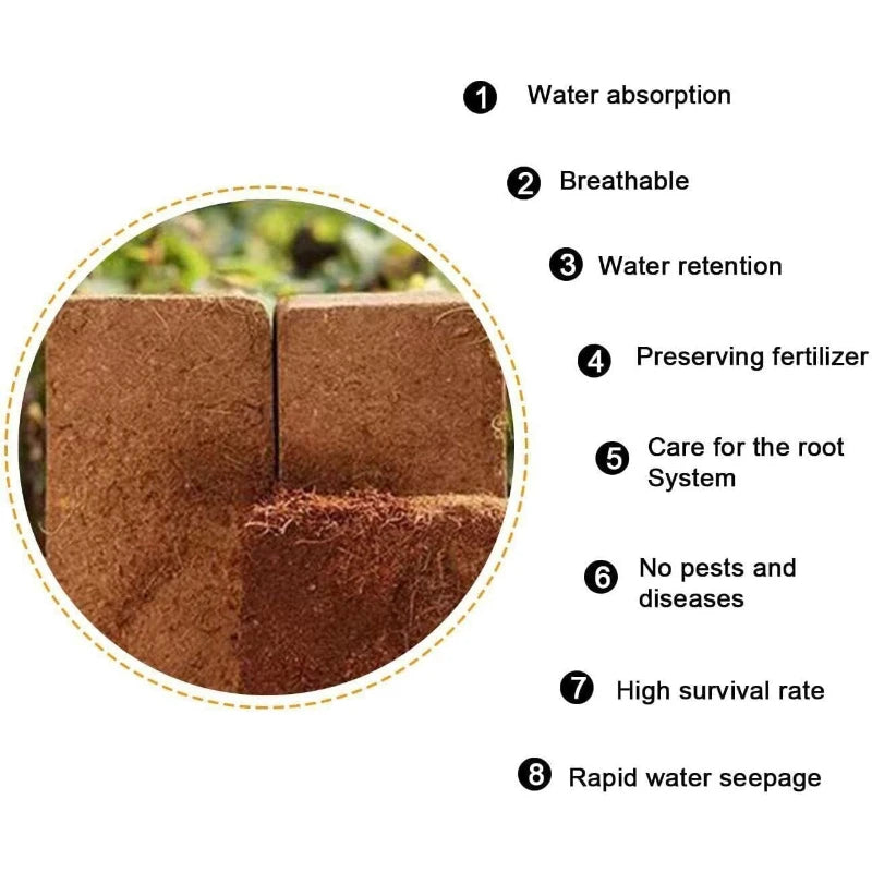 600g Organic Soilless Cultivation Nutrient Soil High Water Retention and Ventilation for Gardening Seed Plant Bag