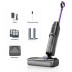 Redkey W15 Wireless Wet and Dry Vacuum Cleaner 3 in 1 Cordless Vacuum Mop with Self-Washing Edge Cleaning 35min Runtime