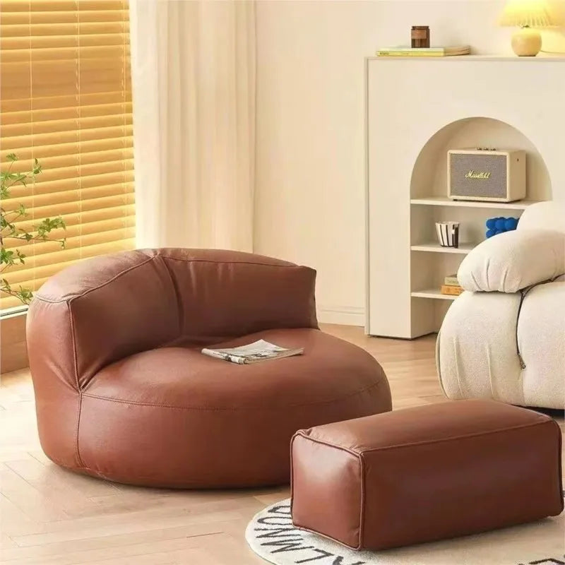Warming Lazy Sofa Internet Famous Homestay Reclining Home Living Room Balcony Small Apartment Bean Bag Tatami Single Sofa