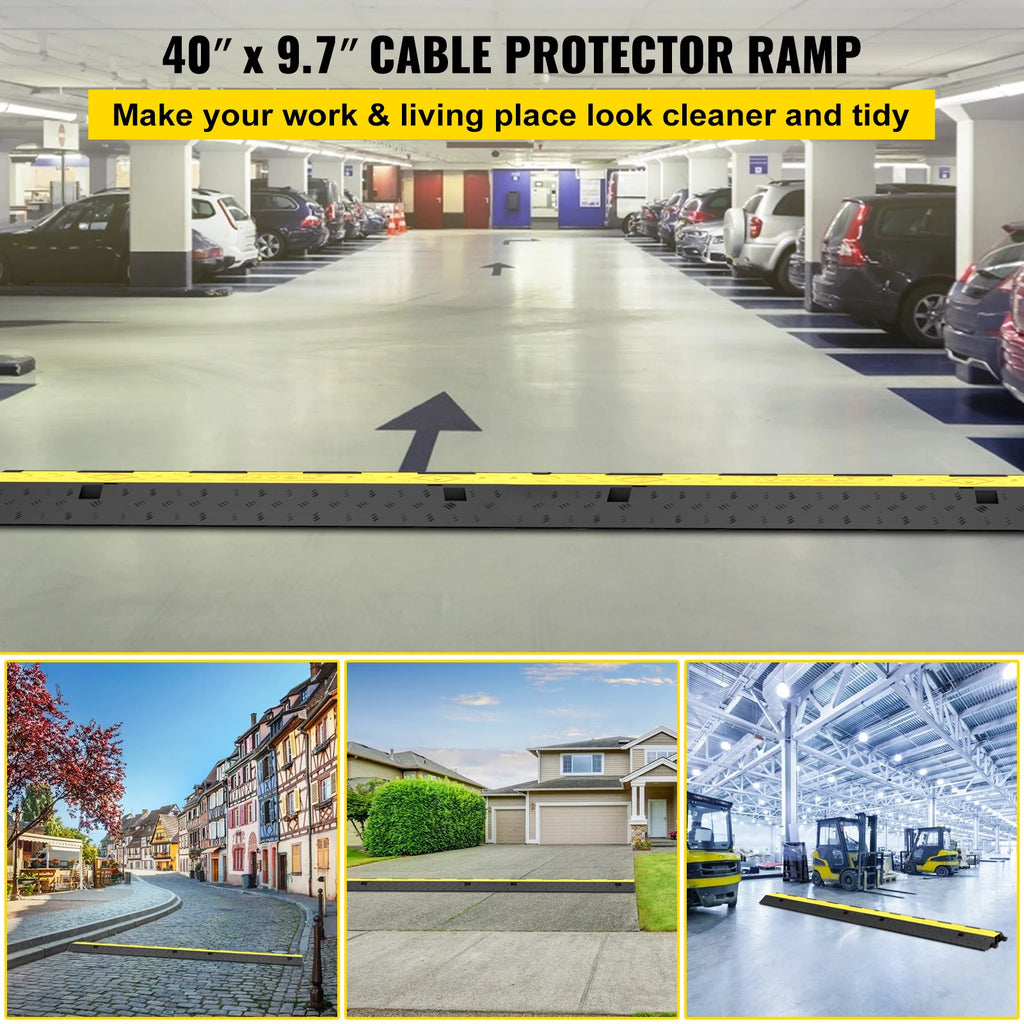 2-Channel Cable Protector Ramp