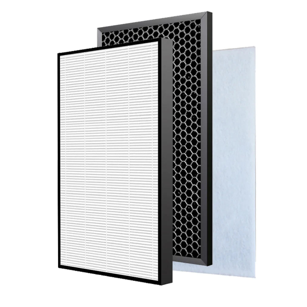 For TEFAL PU4026 PU4026F0 PU4066 PU4066G1 PU4067 PU4067F1 Air Purifier filter XD6074 & XD6060 Replacement HEPA & Carbon Filter