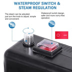 Home Appliances Steam Cleaner High Temperature  Sterilization Air Conditioning Kitchen Hood Car Steam Cleaners US/EU Plug