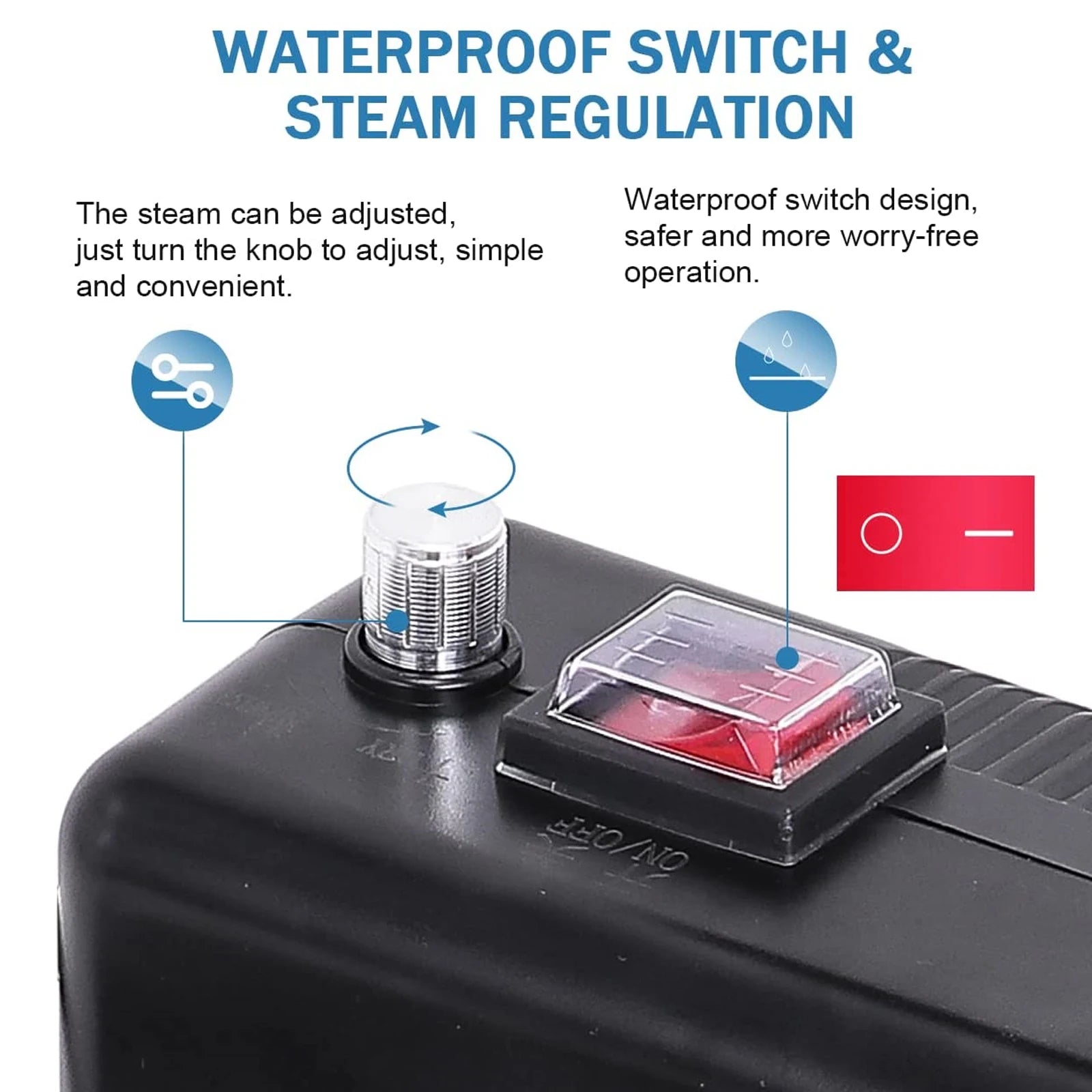 Home Appliances Steam Cleaner High Temperature  Sterilization Air Conditioning Kitchen Hood Car Steam Cleaners US/EU Plug