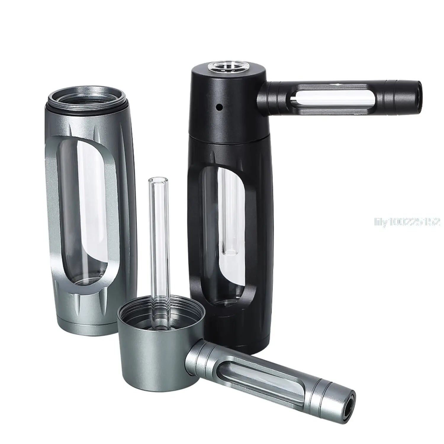 Metal Portable Hookah Pipe - Mini Water Filter Shisha for Tobacco Smoking, Healthier Design with Travel Case (Ideal Gift) hookah
