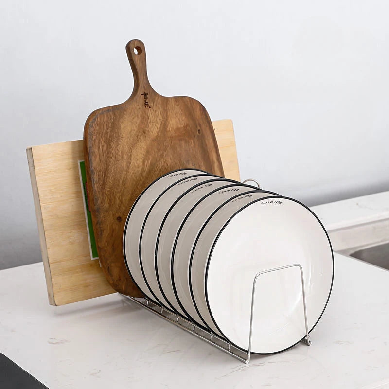 Household Kitchen Stainless Steel Bowl And Dish Drain Storage Rack, Kitchen Cabinet Drain Bowl Rack, Bowl And Dish Storage Rack