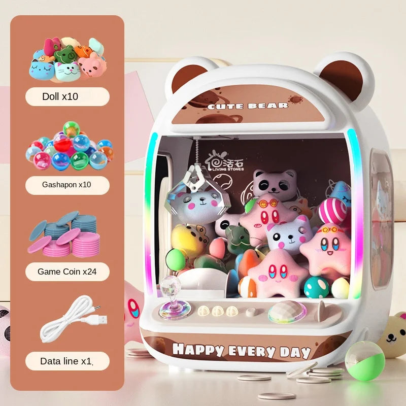 Mini Doll Machine Toy for Kids | DIY Coin-Operated Crane Game | AlluCanFind