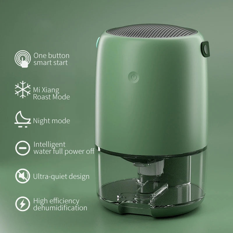 1100ML dehumidifier quiet home small dehumidifier indoor moisture drye