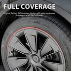 4PCS Hub Cap for Tesla Model Y 19 Inch New Car Wheel Cover Replacement Performance Automobile Full Rim Car Accessories 2018-2024
