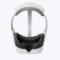 AMVR OOM Leather Mask for PICO 4 VR Headphone Leather Mask Washable Sweat-Proof Leather Face Cover Replacement