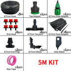 5-20M Drip Irrigation System Plant Watering Set Watering Kits Adjustable Drippers For Irrigation Micro Garden Watering System